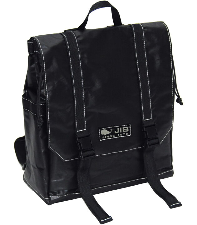 楽天市場】JIB スクエアリュックバッグM RSQM ブラック 27.5×31×12.5cm 
