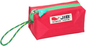 JIB シーピッグ（しっぽ付）　SP26　レッド×グリーンファスナー 14×7×6cm（しっぽの色はアソートです／写真と異なることがあります）