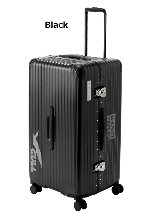 楽天市場】数量限定 GULL ハードシェル スーツケース GB-6506C H78×W42 