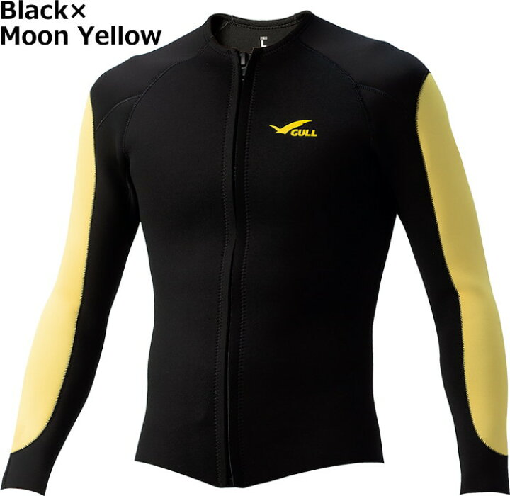楽天市場】GULL 2.5mmジャージジャケットメンズ GW-6662B 全2色 M-XL 