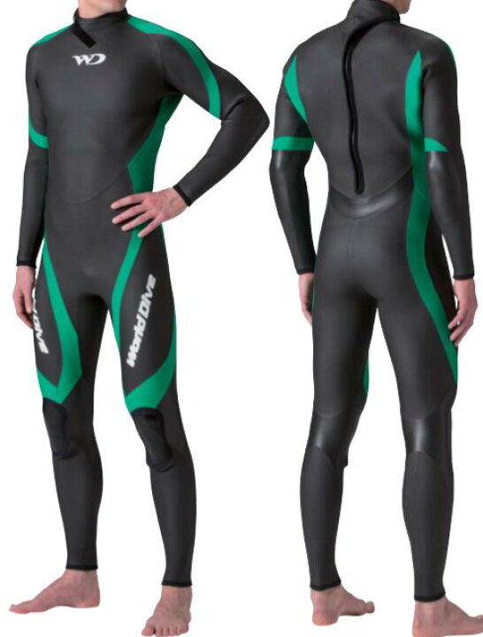 楽天市場】ワールドダイブ／ダイビングスーツ5mm ウェットスーツZRSN  
