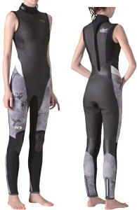 ワールドダイブ/ダイビングスーツ3mm ウェットスーツXB/3mmスリーブレス*メッシュスキン×マルチエラステックス*既成サイズ