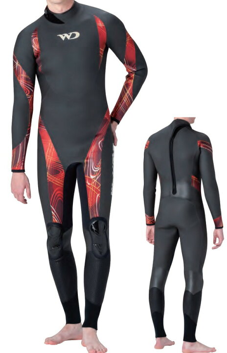 超美品 付けれ 】ワールドダイブ WorldDive ウエットスーツ 5mm 