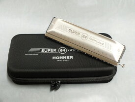 ☆新仕様になりました☆ HOHNER NEW SUPER 64 【クロマチックハーモニカ】