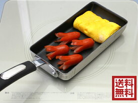 【IH〜ガス火対応】NEWめっちゃ便利な玉子焼 卵焼き　器スリムタイプ　お弁当用卵焼き器　卵一個で厚焼玉子【送料無料ただし北海道・離島・沖縄県を除く　食洗機不可　　卵焼き フライパン