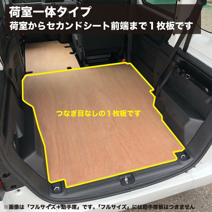 楽天市場】エヌバン N-VAN 床張り キット フルサイズ 標準合板 荷室 