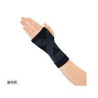 超薄型固定サポーター 手の甲用 フリー 4682 ハヤシ・ニット 手首 保護 固定 腱鞘炎 捻挫