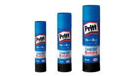 色付きなので分かりやすい！ Pritt カラープリット PLUS スティックのり | 色付きのり 軽く塗れる ムラなし 封筒貼り 書類 3サイズ レギュラー ミディアム ジャンボ スティック のり