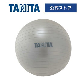 タニタ タニタサイズ ジムボール バランスボール TS-962-SV 65cm ダイエット 運動 エクササイズ 筋トレ ボール 体 引き締める シェイプアップ 肥満 減量 メタボ 体幹 美容 健康 対策 予防 改善 脂肪燃焼 おすすめ 腹筋 腰 TANITA