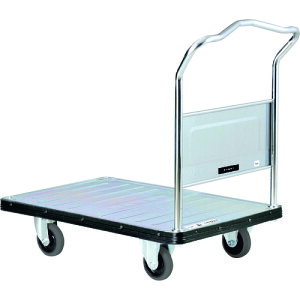 花岡車輌 スチール台車 ダンディシリーズ ペダルブレーキ付き サイレントキャスター UDA-LS-GS-PB