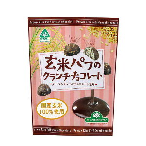 冬季限定 サンコー 玄米パフのクランチチョコ 46g