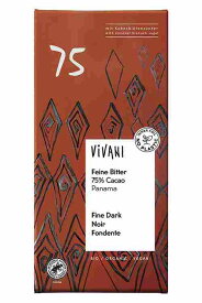 ViVANI　　オーガニックダークチョコレート　75%　80g