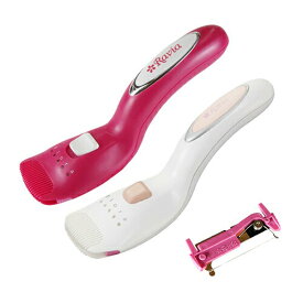 ◆『ビキニライン専用充電式ヒートカッター』Raviaフローラ(V-Line Trimmer Flora)+交換用ヒート線カートリッジ付き(計2個 ※本体装着分を含む) セット ※完全包装でお届け致します。【smtb-s】