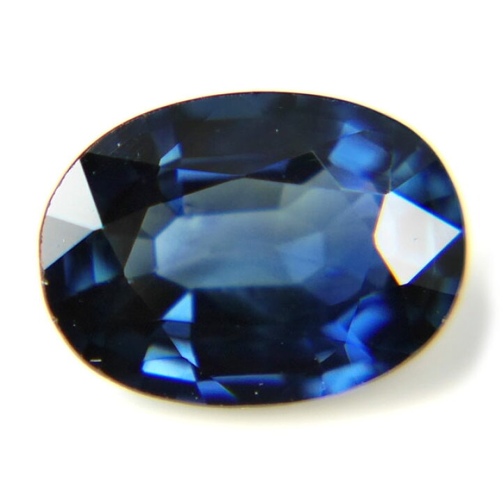 サファイア 天然 1.957ct 中央宝石ソーティング付き 9.10㎜×6.83  