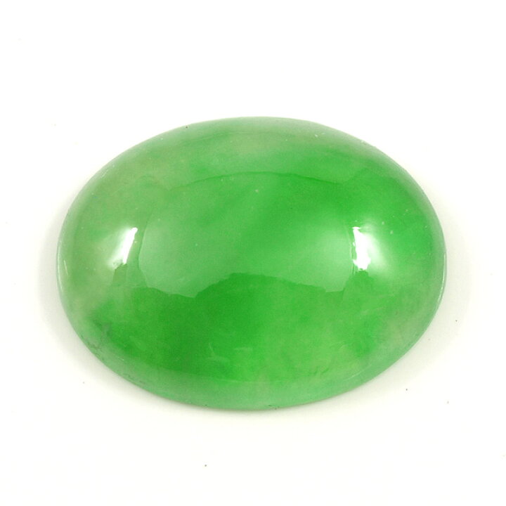 楽天市場】ヒスイ ルース 1.254ct オーバル・カボション・カット 【4月  
