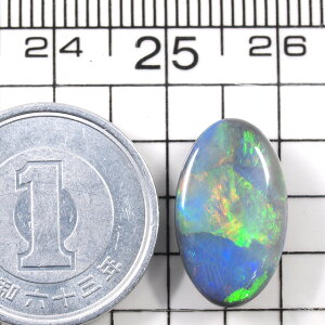 楽天市場 ブラック オパール ルース 裸石 4 287ct 07月29日の誕生日石 10月の誕生石 日本宝石科学協会宝石ソーティング付 送料無料 タノーダイヤモンド楽天市場店