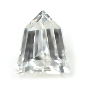 【 尖った将棋の駒のようです 】 天然ダイヤモンド ルース ( 裸石 ) 0.128ct, Gカラー, VS-1, 五角形, 中央宝石研究所ソーティング 【 送料無料 】