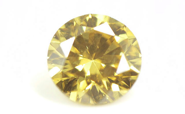 楽天市場】天然イエローダイヤモンド ルース(裸石) 0.101ct (AGT 