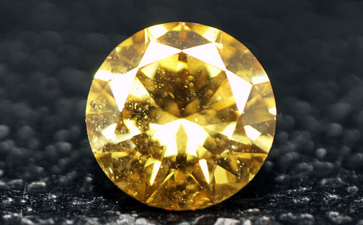 楽天市場】【 蛍光性がミディアムイエロー 】天然イエローダイヤモンド  