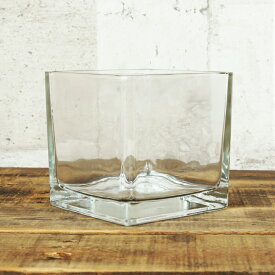 【器】 ガラス ブロック4L（150） ハイドロカルチャー 向き