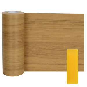 壁紙 木目 10cmx10m TACHIO マスキングテープ のり付き 壁紙シール 賃貸OK 防水耐熱 ドア用 窓枠用リメイクシート テーブル 家具 リフォーム用 部屋 DIY 補修 巾木 シール 防カビ 表面エンボス加