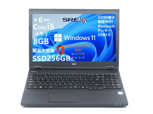 Windows11Pro 15.6�^ ��6����Core i5 2.3GHz 8GB SSD256GB �e���L�[ HDMI USB3.0