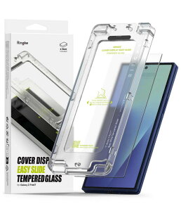 【Ringke】Galaxy Z Fold 7 ガラスフィルム COVER DISPLAY EASY SLIDE TEMPERED GLASS 硬度9H 画面保護 全面保護 液晶保護 保護ガラス 強化ガラス Galaxy Z Fold7 ギャラクシーZフ