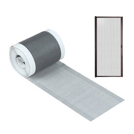 JIEBWCHA スクリーンテープメッシュ S/M/L 自由カット可能 修理網戸補修テープ 強力、防水長持ち 画面修理テ ー プ、網戸 補修 メッシュテ ー プ、虫侵入防止 家庭、寝室、リビング、浴室、キ