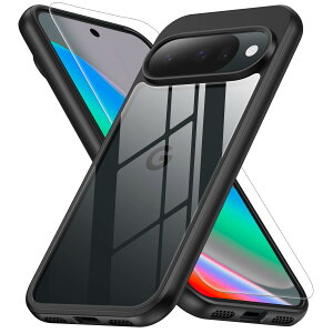 AXAG Google Pixel 10a �P�[�X �N���A �ϏՌ� �O�[�O���s�N�Z��10a�P�[�X ���ϖh�~ �K���X�t�C�����ی�t�� pixel10a �p �X�}�z�P�[�X