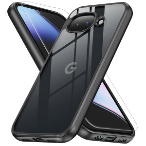 AXAG Google Pixel 10a �P�[�X �N���A �ϏՌ� �O�[�O���s�N�Z��10a�P�[�X ���ϖh�~ �K���X�t�C�����ی�t�� pixel10a �p �X�}�z�P�[�X