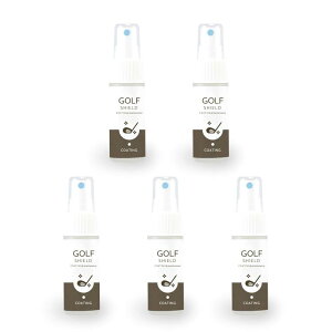 ゴルフクラブ 用品 コーティング GOLF SHIELD (メンテナンス クリーナー/クロス付き)防汚 光沢 艶出し 撥水 お手入れ