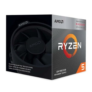 CPU Ryzen 5 3400G 4�R�A8�X���b�h �ő�4.2GHz TDP65W AM4�Ή� Wraith Stealth�N�[���[�t�� ����PC�p�v���Z�b�T�[ �����\ �ȓd�� �O���t�B�b�N�X�@�\���� �f�X�N�g�b�v�p�p�[�c �Q�[�~���OPC ������� ����