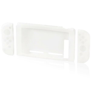 Nintendo Switch�p �V���R���J�o�[ �R�� �N���A �ی�P�[�X ���h�~ �Ռ��z�� �Z�p���[�g�^�C�v Joy-Con���E�\ �j���e���h�[�X�C�b�` �J�o�[ �\�t�g�P�[�X ���� �R�ۉ��H �Q�[���@ �A�N�Z�T���[