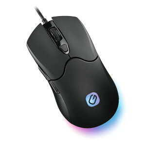 �Q�[�~���O�}�E�X �L�� USB�ڑ� 6�{�^�� �����xDPI�ؑ�7200dpi RGB�o�b�N���C�g�t�� PC �p�\�R�� �}�E�X Windows Mac ChromeOS�Ή� ���ɂ��� �l�ԍH�w�݌v �Q�[���p �I�t�B�X�p �P�[�u����1.5m ������