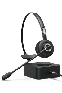 �G���R��(ELECOM) �w�b�h�Z�b�g Bluetooth 5.2 ���C�����X �[�d�X�^���h�t�� �ő�19���Ԓʘb ���� �}�C�N�t�� �w�b�h�z�� �P��w���� �{�^������ 2�䓯���ڑ� �u���b�N LBT-HSOH14BK