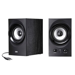 �T�����T�v���C(Sanwa Supply) �n�C�p���[USB�X�s�[�J�[(�u���b�N) MM-SPU9BKN