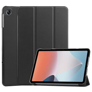Oppo Pad Air �P�[�X �J�o�[ �蒠�^ PU���U�[ �I�[�g�X���[�v�@�\ �X�^���h�@�\ �O�܂� 2�i�K�p�x���� �ϏՌ� �S�ʕی� ���h�~ ���M �n�j�J���\�� �^�u���b�g�P�[�X ���^ �y�� ������� �V���v