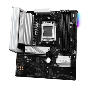 Micro-ATX�}�U�[�{�[�h AMD Ryzen 9000 8000 7000�V���[�Y�Ή� PCIe 5.0 x16�X���b�g���� NVMe SSD Gen5 Gen4�Ή� M.2�X���b�g3��� �q�[�g�V���N�t�� �����X�g���[�W ����PC �p�[�c �Q�[�~���OPC �g�ݗ��� �p