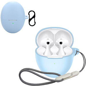 For HUAWEI FreeBuds 6 �P�[�X �J�o�[�yJYJIEJIE�z���C�����X �C���[�z�� �V���R�� �ی�P�[�X ���s �y�� �L�Y�h�~ �ϏՌ� �h�� �h�o �S�ʕی� �[�d�֗�