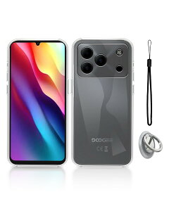 For DOOGEE Note 56 / Note56 Pro / Note56 Plus �p �P�[�X �J�o�[ KONXISA �y���^ TPU �X�}�z�P�[�X �o���p�[�J�o�[ �����Y�ی� �ϋv�� �ϏՌ� �S�ʕی� �����h�~ �w��h�~�i�N���A�j