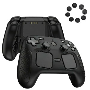 Steam Controller (2nd generation) �Ή� �ی�J�o�[ �V���R���P�[�X �p �M���U �P�[�X �ی�J�o�[ [HUKWIMO] �Q�[�� �t�@�b�V���� �N�[���_�E�� �Ɠ��̎��� �ϏՌ� ���^ �y�� �w��h�~ ��t�ȒP 1�Z�b�g