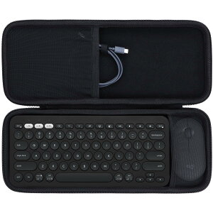 Lebakort���[�P�[�X�ƌ݊����̂���Logicool���W�N�[��PEBBLE KEYS 2 K380sGR ���C�����X�L�[�{�[�h + PEBBLE MOUSE2 M350sGR���C�����X�}�E�X �Z�b�g