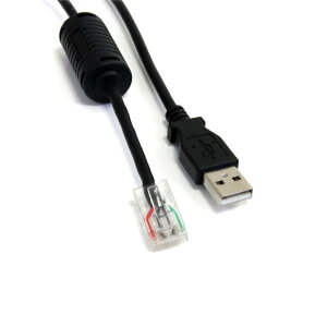 StarTech.com APC UPS��pUSB�P�[�u�� 1.8m USB A (�I�X) - RJ-45 (�I�X) AP9827��փP�[�u�� USBUPS06