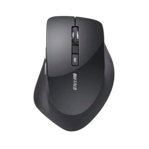 BSMBW320BK(�u���b�N) ���C�����XBlueLED�}�E�X 2.4GHz�ڑ� 5�{�^��