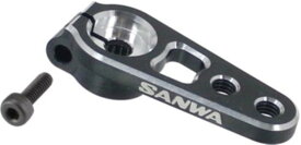 SANWA アルミサーボホーン 1pcs BLACK 107A54261B