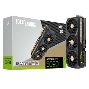 ZOTAC GAMING GeForce RTX 5090 SOLID OC �O���t�B�b�N�X�J�[�h ZT-B50900J-10P VD8991