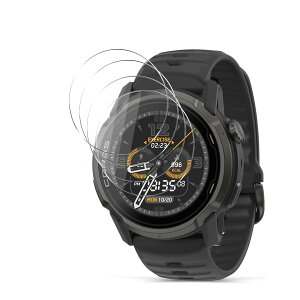 (4������)For COROS(�J���X)APEX 4 46mm �t�B���� PMMA�f�ލ̗p �_�炩�� �Ռ��z�� ��U�h�~ �����z�� �w��h�~ �C�菝�h�~ �������� �����ߗ� �S�ʕی� COROS APEX 4 46mm �Ή� �ی�t�B����