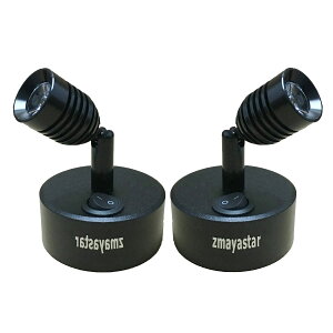 zmayastar LED�X�|�b�g���C�g 2�Z�b�g ���b�̃Z�b�g LED�X�|�b�g �V���[�P�[�X�Ɩ� �p�x���߉\ �d�͐ߖ� ZM-TYNN-010D