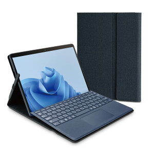 �G���R�� Surface ProX/8/9/9 With 5G/10/11���� �\�t�g���U�[�P�[�X ��p�ی�J�o�[ �t���[�A���O�� �^�b�`�y�����[ �L�[�{�[�h�Ή�