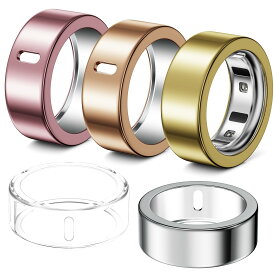 Hexasider 5個パックリングカバー Oura Ring Gen 4/Oura Ring Gen 3 Horizon/Heritage対応 耐摩耗TPUケース Ouraリングプロテクターアクセサリー用